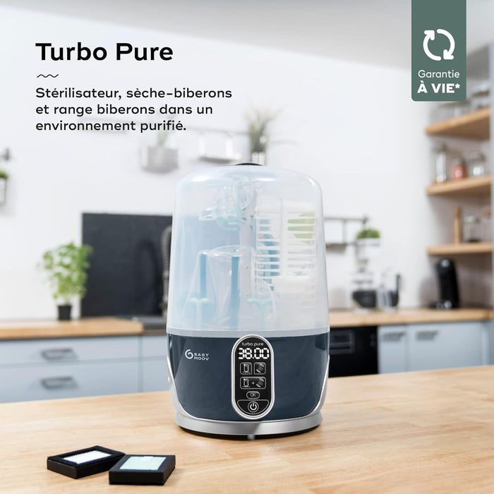 Babymoov Turbo Pure 2 In 1 Steriliser & Bottle Dryer
