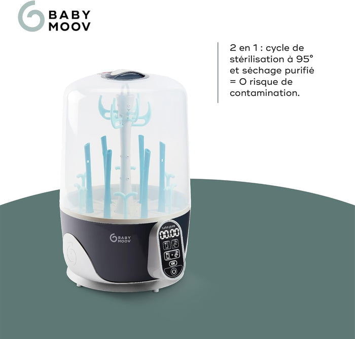 Babymoov Turbo Pure 2 In 1 Steriliser & Bottle Dryer