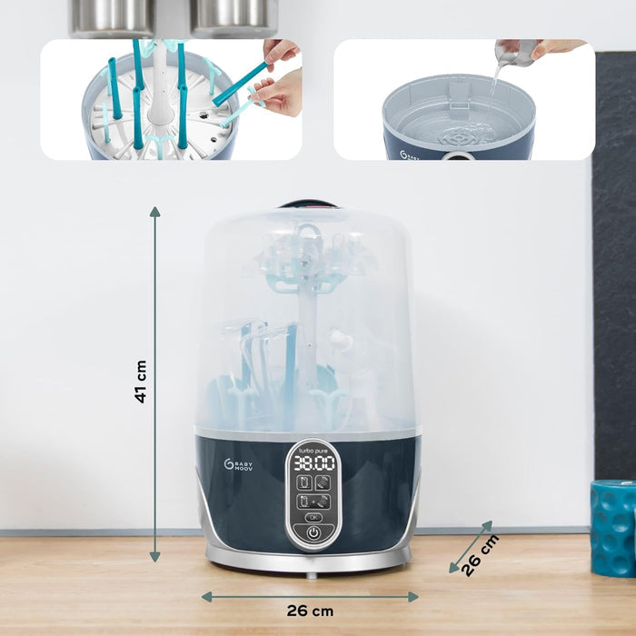 Babymoov Turbo Pure 2 In 1 Steriliser & Bottle Dryer