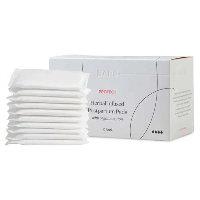 Bare Mum Herbal Infused Postpartum Pads (10 Pcs)