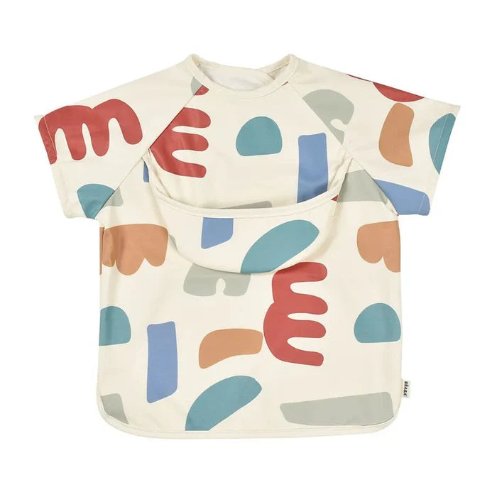 Beaba 2 In 1 Bib With Removable Sleeves