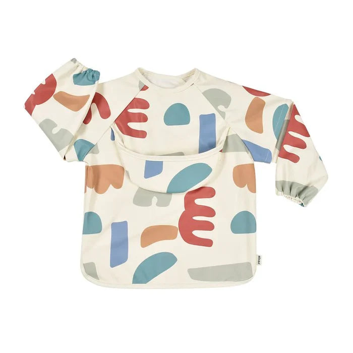 Beaba 2 In 1 Bib With Removable Sleeves