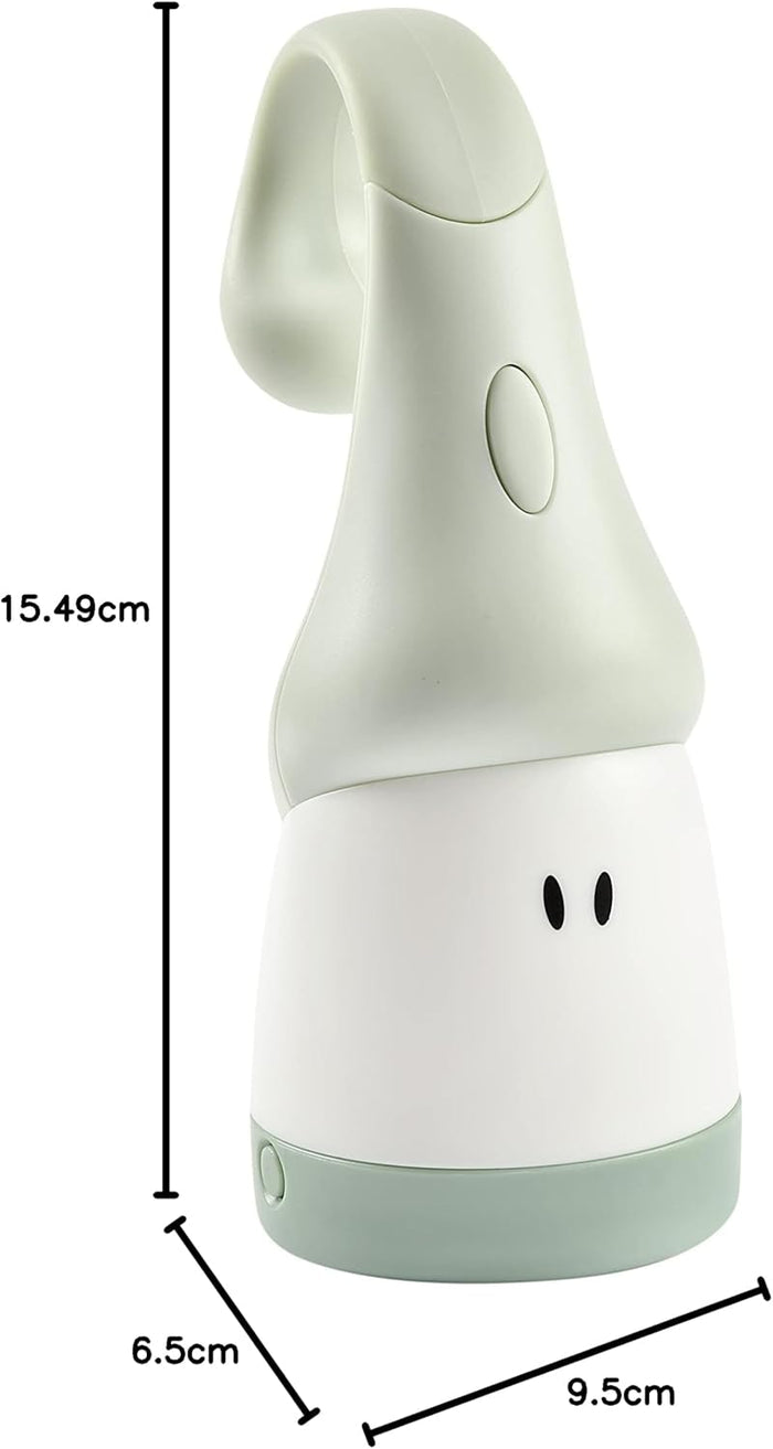 Beaba Pixie Torch 2 in 1 Movable Night Light (Sage Green)