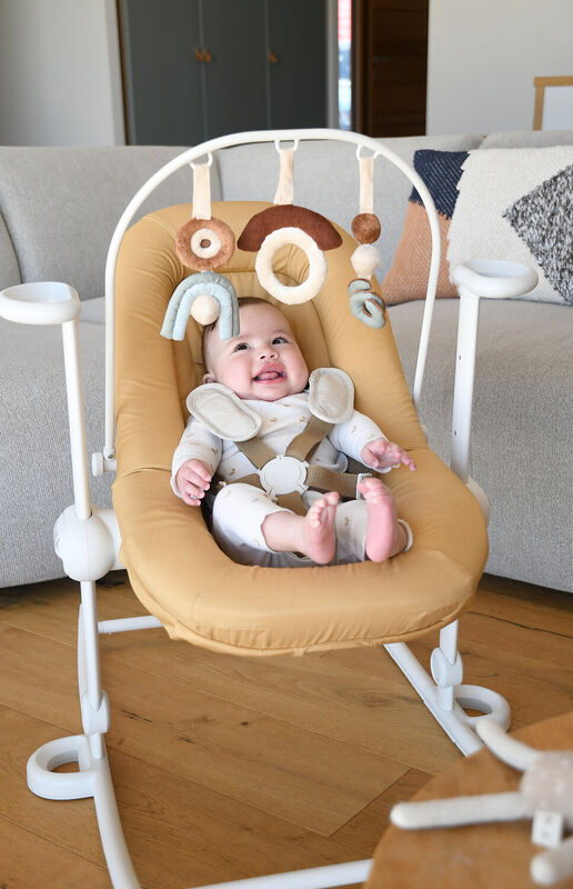 Beaba Play Arch the Up & Down Bouncer Plus (White)