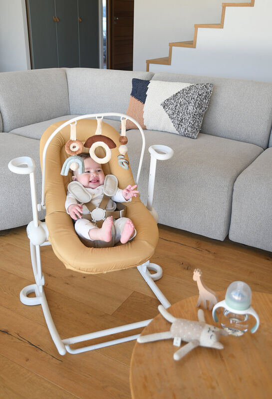 Beaba Play Arch the Up & Down Bouncer Plus (White)