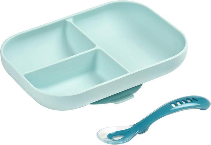 Beaba Silicone Suction Divided Plate