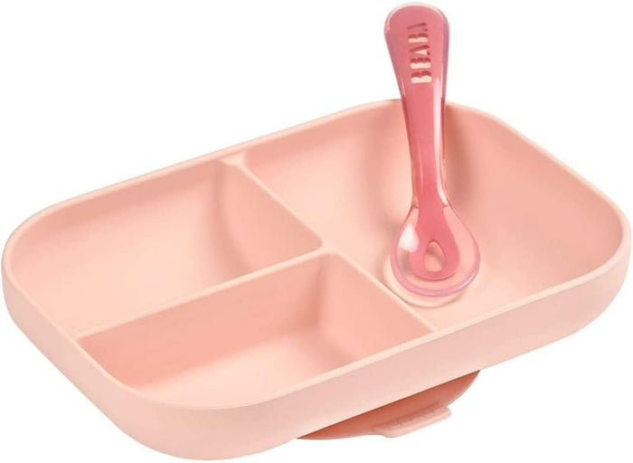 Beaba Silicone Suction Divided Plate