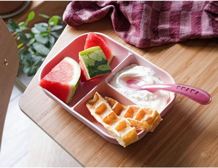 Beaba Silicone Suction Divided Plate