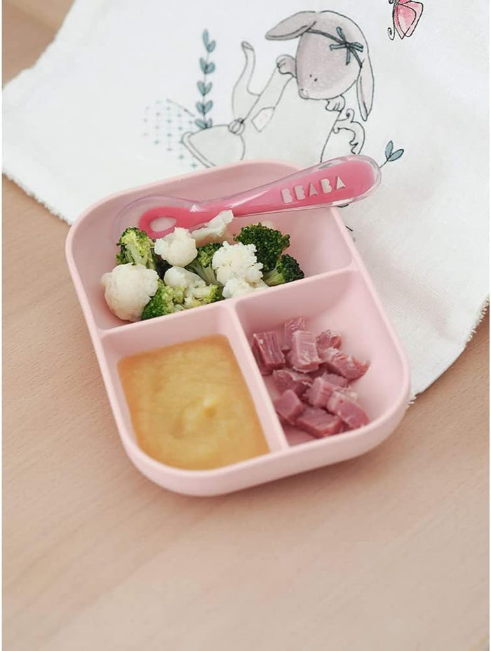 Beaba Silicone Suction Divided Plate