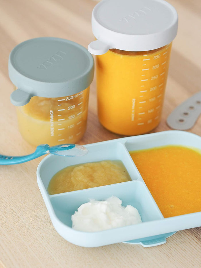Beaba Silicone Suction Divided Plate
