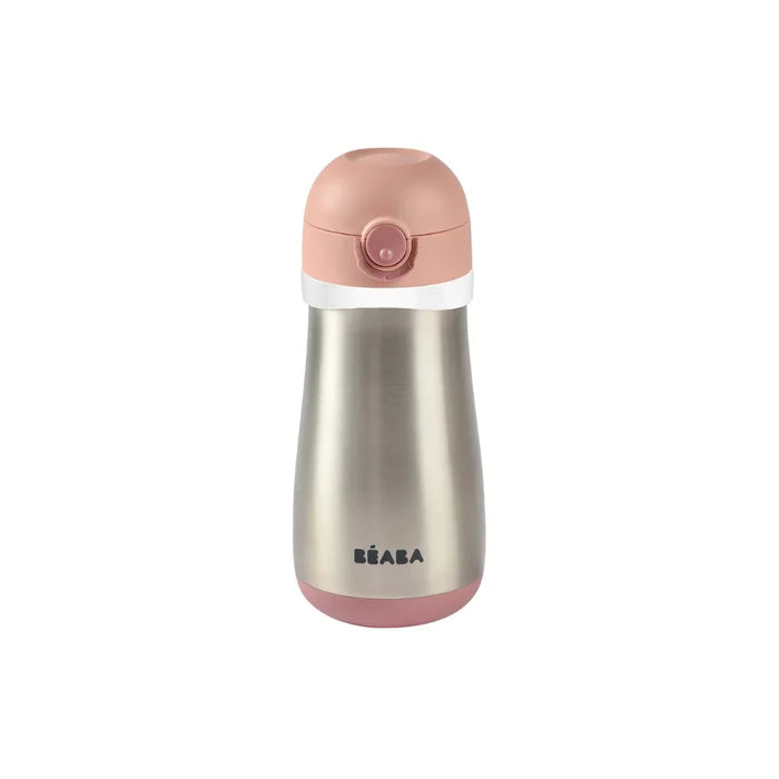 Beaba Stainless Steel Bottle + Handle (350ml)