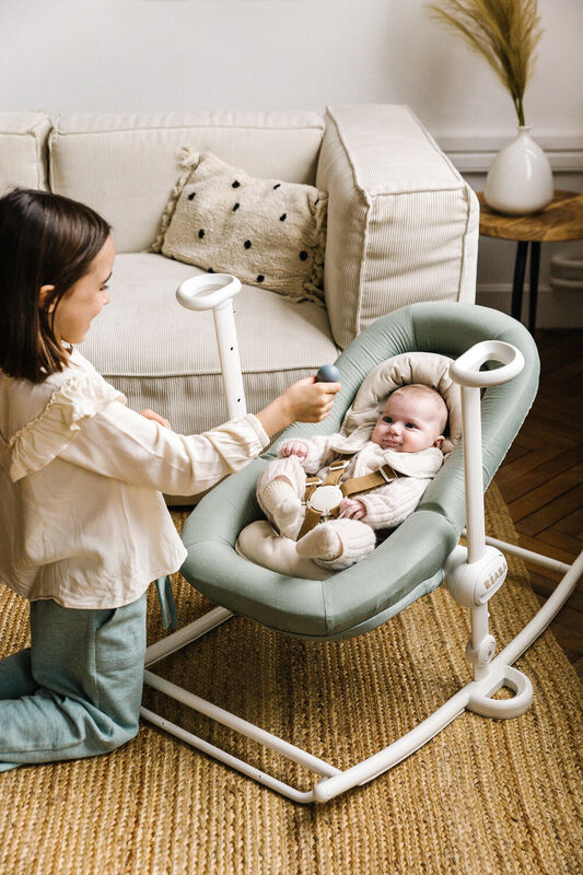 Beaba Up & Down Bouncer Plus (Seagrass)