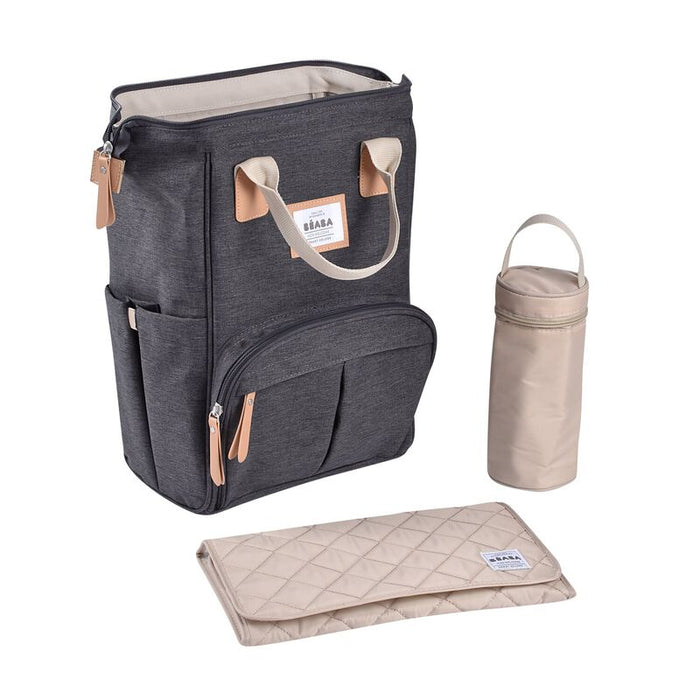 Beaba Wellington Changing Bag (Dark Heather Grey)