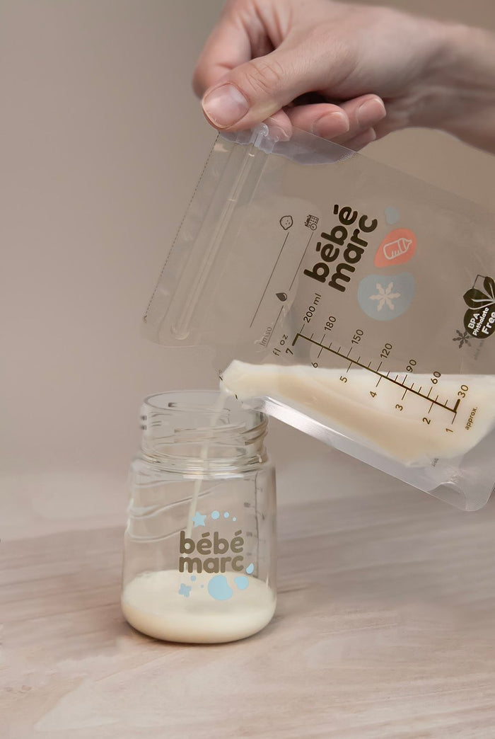 Bebe Marc Breast Milk Storage Bag Temperature Sensing - Pack of 30 (200ml)
