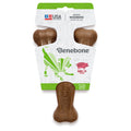 Benebone Puppy Wishbone Dog Chew Toy, Real Bacon Medium