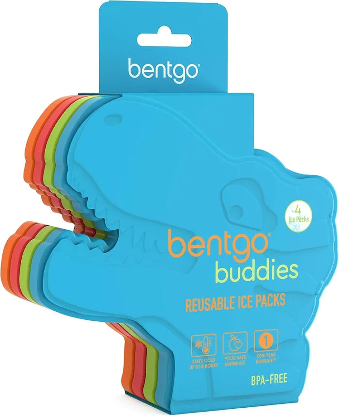 Bentgo Buddies Reusable Ice Packs - Pack of 4