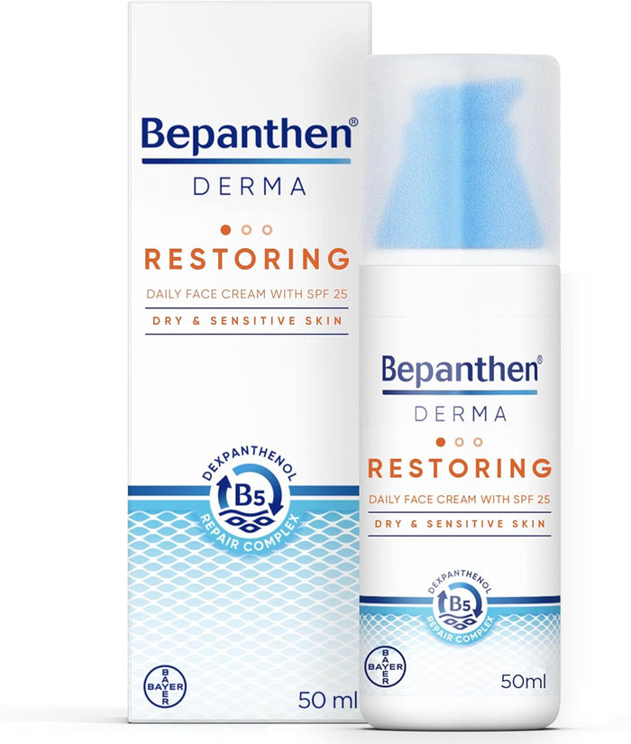 Bepanthen Derma Restoring Daily Face Cream With Spf 25 (50ml)