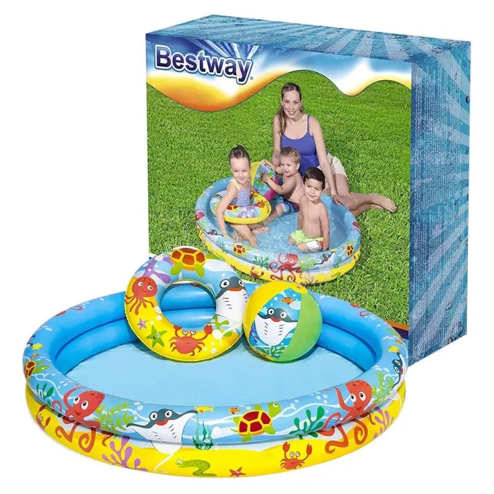 Bestway Φ48" x H8"/Φ1.22m x H20cm Play Pool Set