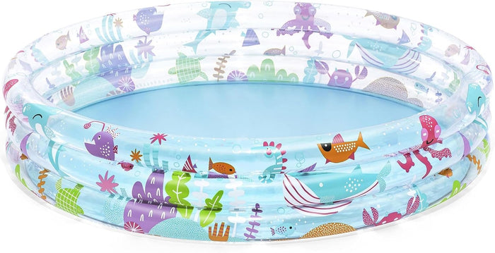 Bestway Φ60" x H12"/Φ1.52m x H30cm Deep Dive 3-Ring Pool