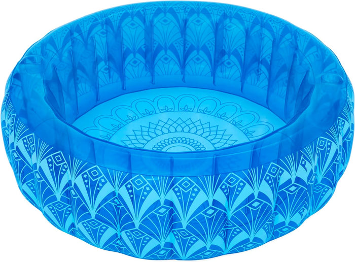 Bestway Bohemian Blue Inflatable Pool (Φ66" x H21"/Φ1.68m x H53cm)