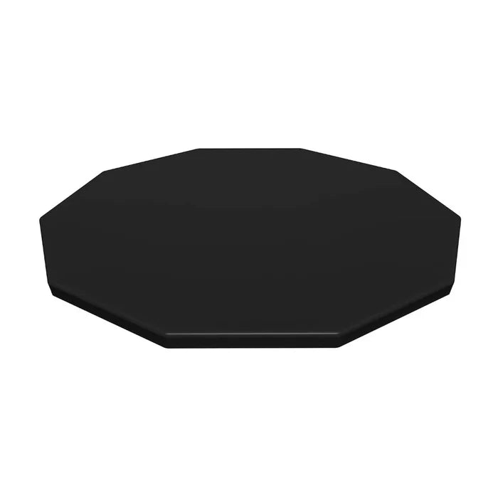 Bestway Flowclear PVC Round 12 Foot Pool Cover for Above Ground Frame Pools