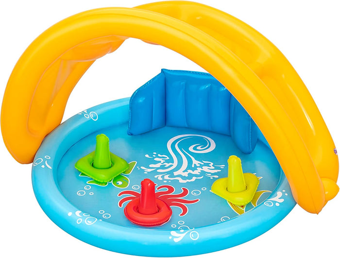 Bestway Lil' SeaShapes Baby Pool (45" x 35" x 30"/1.15m x 89cm x 76cm)
