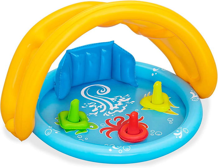 Bestway Lil' SeaShapes Baby Pool (45" x 35" x 30"/1.15m x 89cm x 76cm)