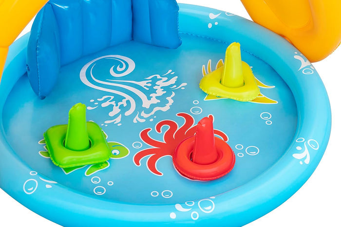Bestway Lil' SeaShapes Baby Pool (45" x 35" x 30"/1.15m x 89cm x 76cm)