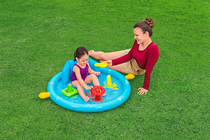 Bestway Lil' SeaShapes Baby Pool (45" x 35" x 30"/1.15m x 89cm x 76cm)