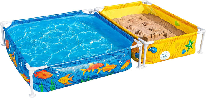 Bestway My First Frame Pool And Sandpit (7' x 48" x 12"/2.13m x 1.22m x 30.5 Cm)