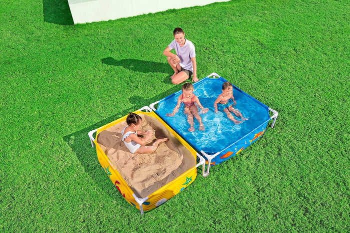 Bestway My First Frame Pool And Sandpit (7' x 48" x 12"/2.13m x 1.22m x 30.5 Cm)