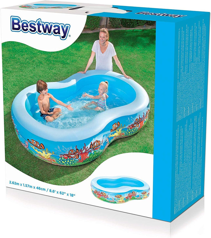 Bestway Play Pool (8.6' x 62" x 18"/2.62m x 1.57m x 46 Cm)