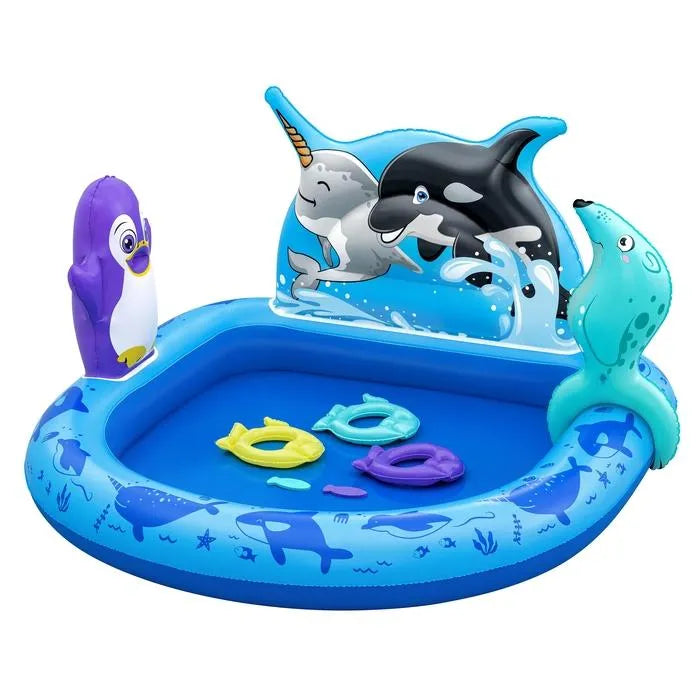 Bestway Polar Pals Play Center (53" x 51.5" x 28.5"/1.34m x 1.31m x 73cm)