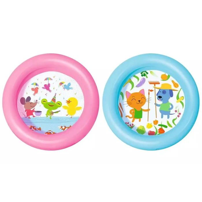 Bestway Round 2 Ring Kiddie Pool (Φ61cm x H15cm)