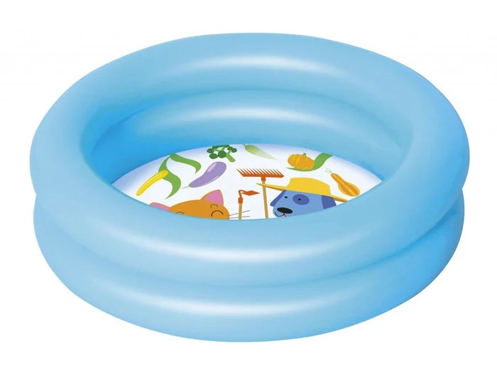 Bestway Round 2 Ring Kiddie Pool (Φ61cm x H15cm)