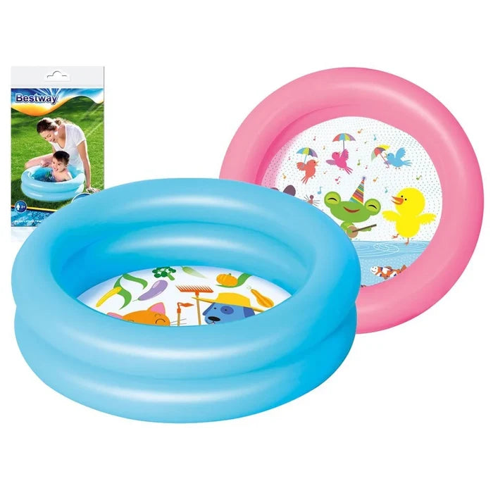 Bestway Round 2 Ring Kiddie Pool (Φ61cm x H15cm)