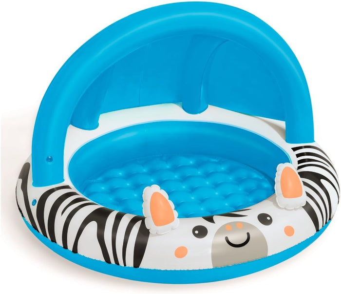 Bestway Safari Sun Shaded Baby Pool (Φ38" x H26"/Φ97cm x H66cm)