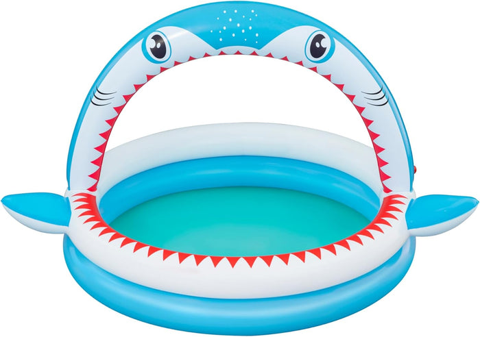 Bestway Sharktastic Sprinkler Play Pool (64" x 50" x 36"/1.63m x 1.27m x 92cm)