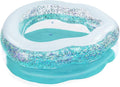 Bestway Sparkle Shell Kiddie Pool (1.50m x 1.27m x 43cm)