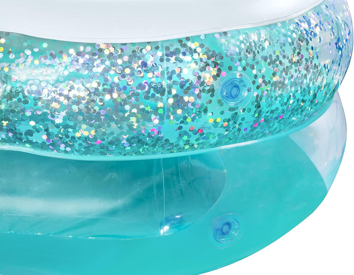 Bestway Sparkle Shell Kiddie Pool (1.50m x 1.27m x 43cm)