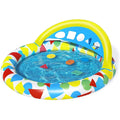 Bestway Splash & Learn Kiddie Pool (47" x 46" x 18"/1.20m x 1.17m x 46cm)