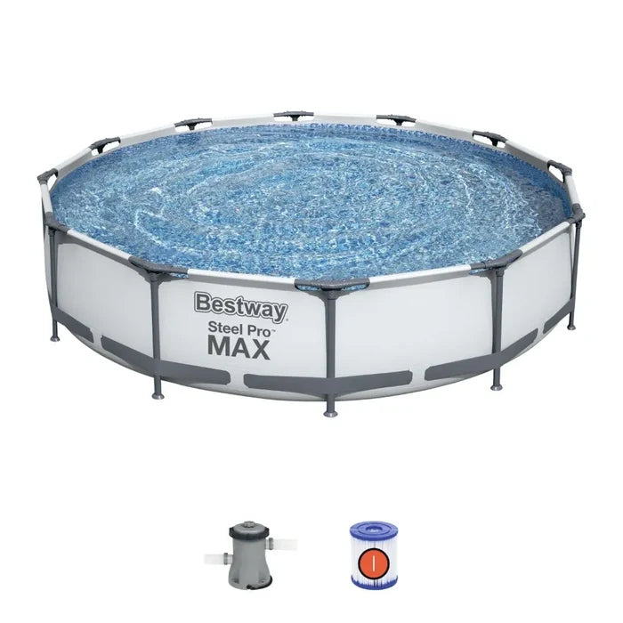 Bestway Steel Pro Max Pool Set (3.66m x 76cm (12′ x 30″)