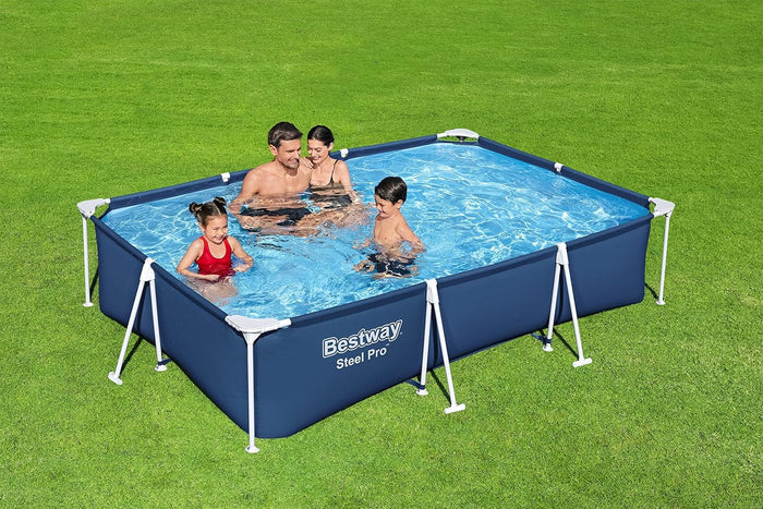 Bestway Steel Pro Pool Set (9'10" x 6'7" x 26"/3.00m x 2.01m x 66 Cm)