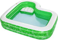 Bestway Tropical Paradise Family Swimming Pool – 7.5ft, Green/White