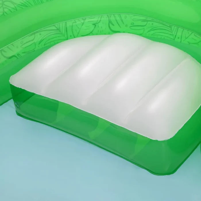 Bestway Tropical Paradise Family Swimming Pool – 7.5ft, Green/White