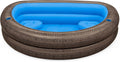 Bestway Tru Print Wicker Family Pool (7'7" x 70" x 21"/2.31m x 1.78m x 53cm)