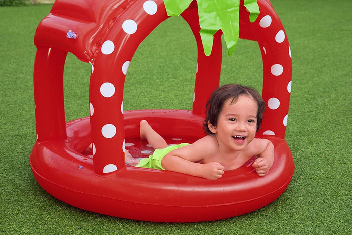 Bestway Very Berry Baby Pool (36" x 36" x 36"/91cm x 91cm x 91cm)