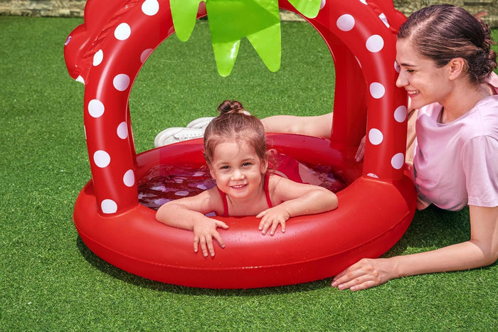 Bestway Very Berry Baby Pool (36" x 36" x 36"/91cm x 91cm x 91cm)