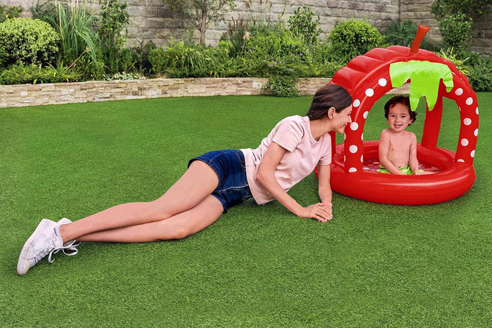 Bestway Very Berry Baby Pool (36" x 36" x 36"/91cm x 91cm x 91cm)