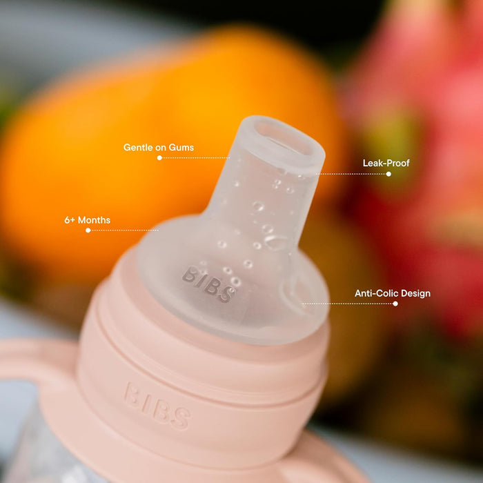 BIBS Baby Bottle Spout Silicone - Pack of 2 (6m+)